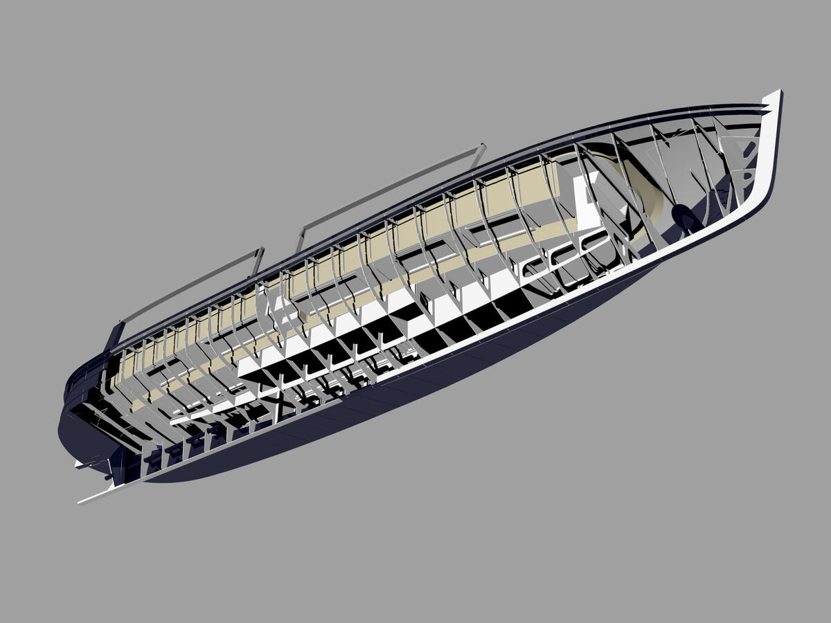14 meter sloep ontwerp