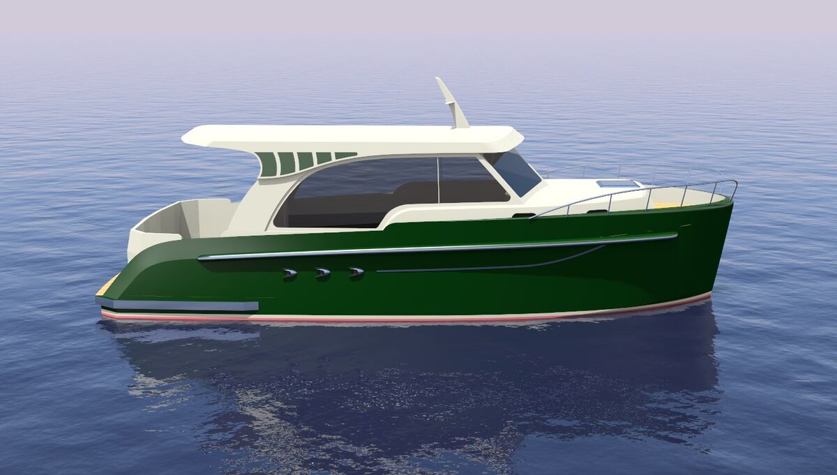 9 meter motorjacht ontwerp