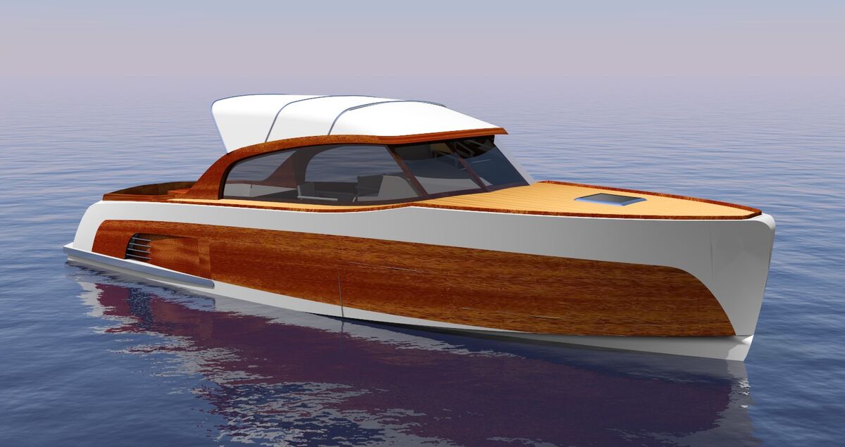 Surya motorjacht ontwerp